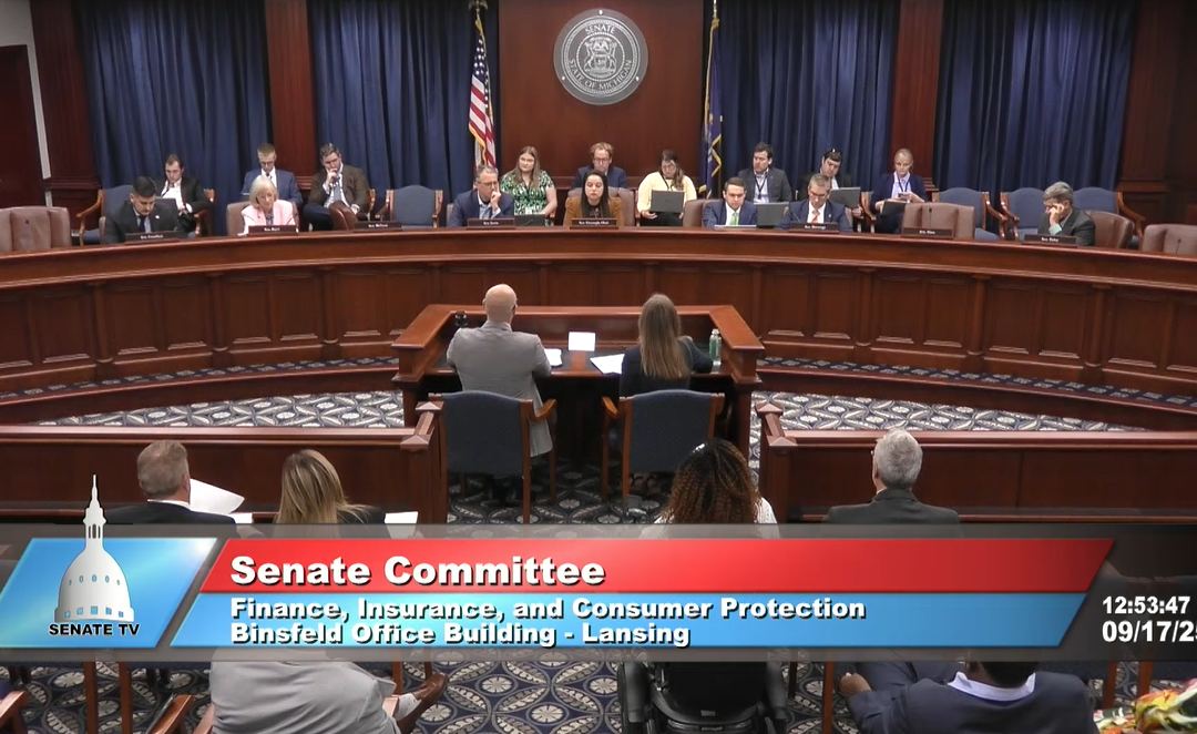 Sen. Cavanagh Champions Insurance Accountability Package to Improve Michigan Consumer Protections