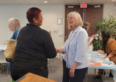 Senator Bayer, Senator Polehanki, and Senator Cavanagh at their Senior Summit Event at the Farmington Hills Community Center.