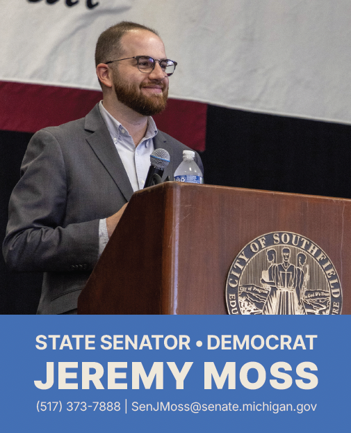 State Senator Jeremy Moss Democrat