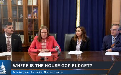 Senate Democrats Call Out House Republicans for Budget Delays, Warn of Real Consequences for Michigan Students
