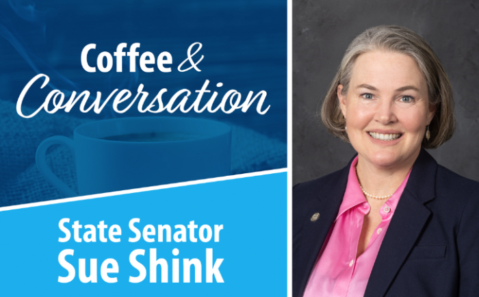 Webster Township Residents Turn Out to Talk with Sen. Shink at Community Coffee Hour 