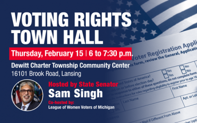 Join Me for a Voting Rights Town Hall!