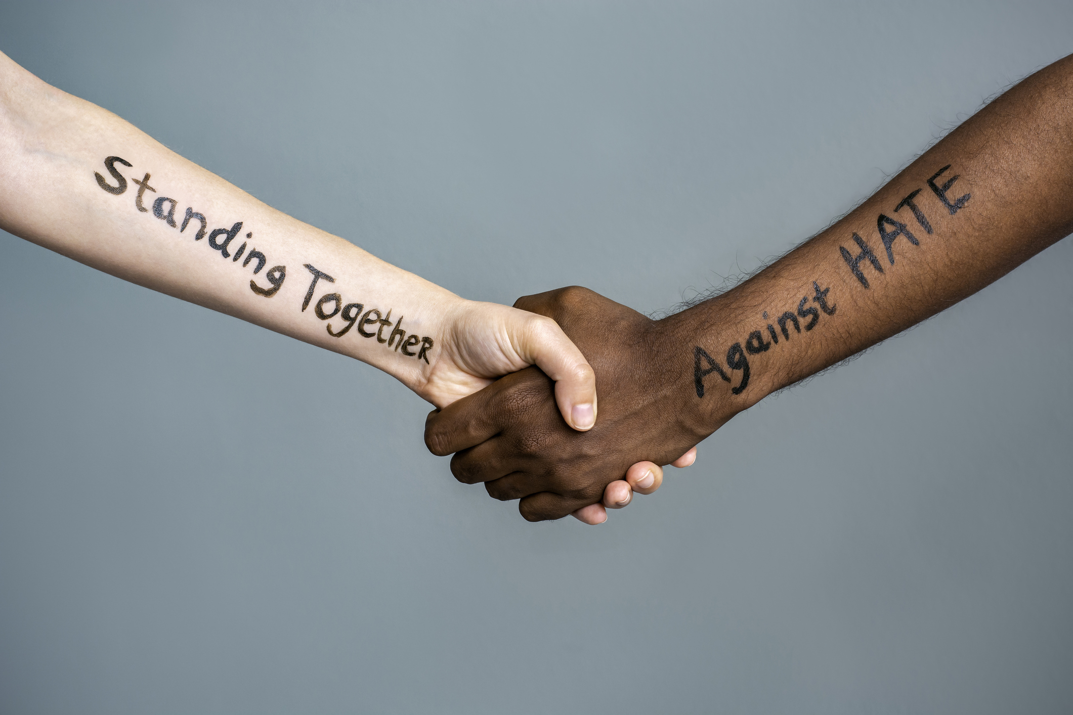 Standing against hate crimes