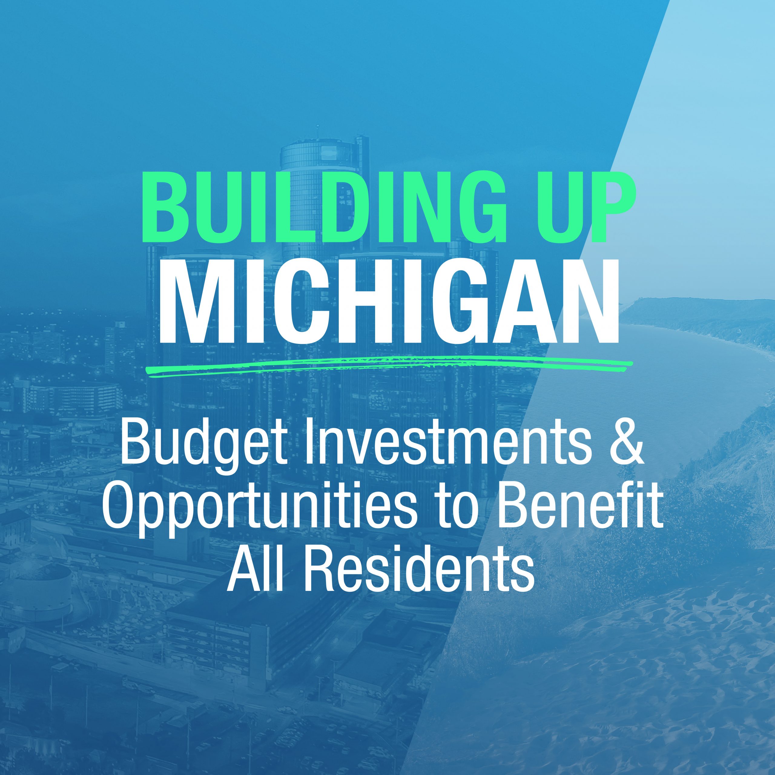 Michigan Senate Passes Innovative “Building Up Michigan” Budget to Continue Progress Toward a Better Future for All