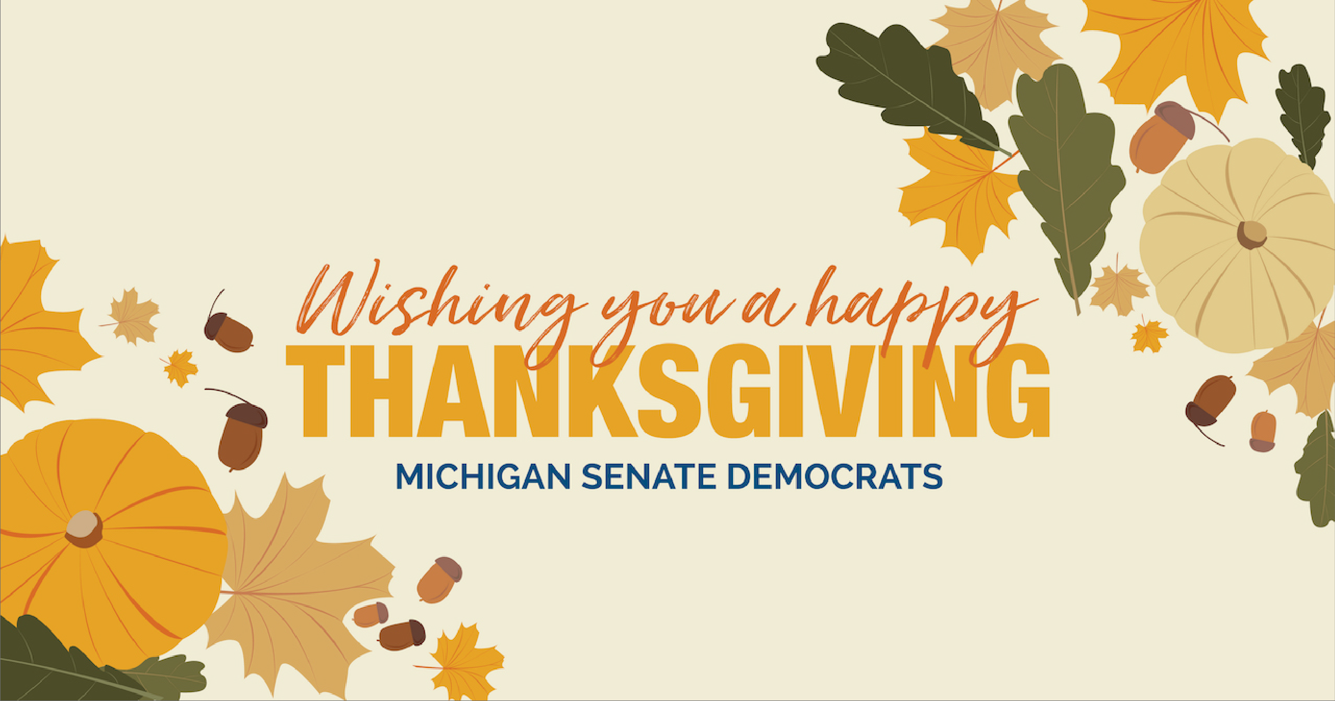 The Season of Giving: Senate Democrats Celebrate Thanksgiving, Highlight Efforts to Invest in Michigan Families, Local Communities