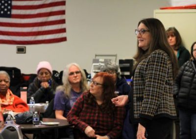 Sen Klinefelt at a Community Conversation in Roseville